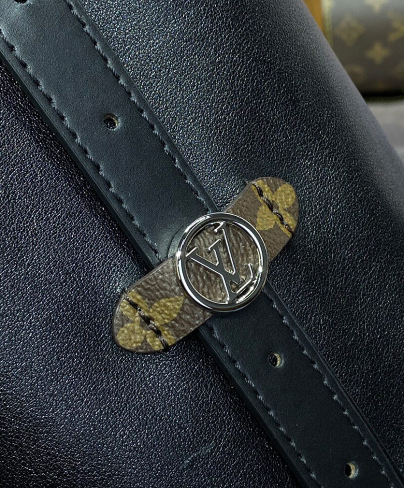 Louis Vuitton CarryAll Dark MM M25143 Black